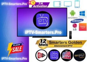 iptv smarters pro 12 mois